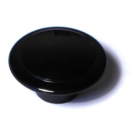 Midwest Fastener #10-24 x 1-1/2" Black Heat Resistant Plastic Coarse Thread Round Knobs 5PK 77962